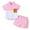 Pink E29 BOY SET, variant on GXWEA 3T Summer Clothes Boy 4T Short Sleeve Shirts Boys Toddler Boy Summer Clothes Outfits Kids Short Sleeve Shirt Shorts Set 18-24 Months Pink
