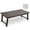 Black Walnut, variant on Foldable Laptop Desk, 25.6 Inch Laptop Bed Tray Table with Mouse Pad, Adjustable Floor Table for Writing Eating Gaming, Lap Table for Adults, Kids, Black Walnut