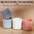 thumbnail image 5 of Makeup Brush Organizer, Large Capacity Cosmetic Brush Storage Box with Five Compartments, Portable Design for Brushes and Lipsticks, Durable ABS Material for Home and Travel Use, 5 of 7