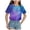 A1-Purple, variant on Hessimy Girls Basic Short Sleeve Layering Tee(Navy,6-7 Years)