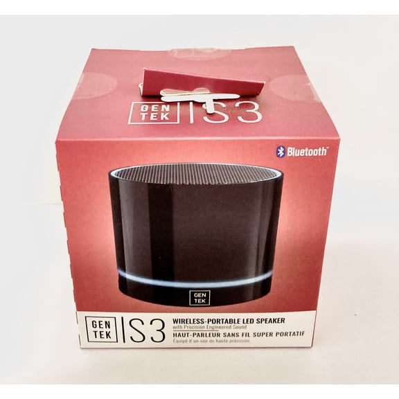 S3 Wireless Bluetooth Super Portable Speaker (Black)