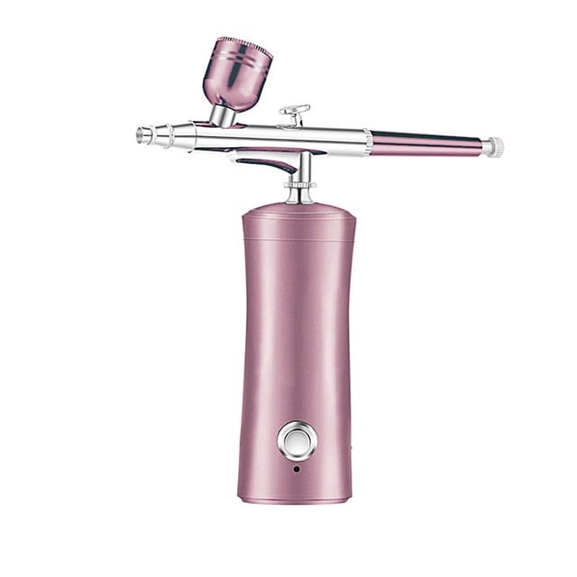 Aerógrafo portátil de oxígeno para rostro, maquillaje facial portátil, suero, tónico, pulverizador de niebla, dispositivo de pulverización facial.