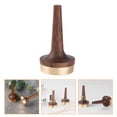 thumbnail image 4 of MasteelfCA 1pc Black Walnut Ring Shelf Ring Display Stand Wood Jewelry Display Stand, 4 of 8
