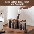 thumbnail image 2 of Cafetera portátil multiusos de dosis única para almacenar 12 granos de café, 2 of 8