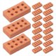 thumbnail image 3 of 100pcs Simulation Mini Bricks Model Decors Sand Table Decorations Miniature Building Brick Models, 3 of 4