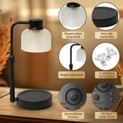 Nurforta Candle Warmer Lamp with Timer: Adjustable Height Dimmable Candle Warmer 24-Hour Cycle Timer - Mother's Day Gifts for Mom Home Decor House Warming Gifts New Home