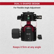 Everest H2 Ball Head with Arca-Type Quick Release and Lever-Release Clamp - 33Lbs capacity