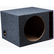 Car Audio Single 12" Speaker Vented Subwoofer Stereo Sub Box Ported Enclosure