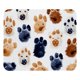 thumbnail image 1 of Alfombrilla de ratón con diseño de pata de perro y base de goma antideslizante, cuadrada, para portátil, escritorio, escuela, oficina y hogar, 8,3 x 9,8 pulgadas., 1 of 7