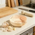 thumbnail image 4 of COM1950s Handmade Garlic Grater Bowl for Herbs,Ceramic Kitchen Tool with Integrated Shredder for Grating Garlic and Chopping Herbs,Easy To Clean Multifunctional Prep Bowl, 4 of 7