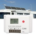 thumbnail image 4 of Controlador de carga solar PWM regulador de panel solar duradero 30A ABS para accesorios de RV ANGGREK Otros, 4 of 8