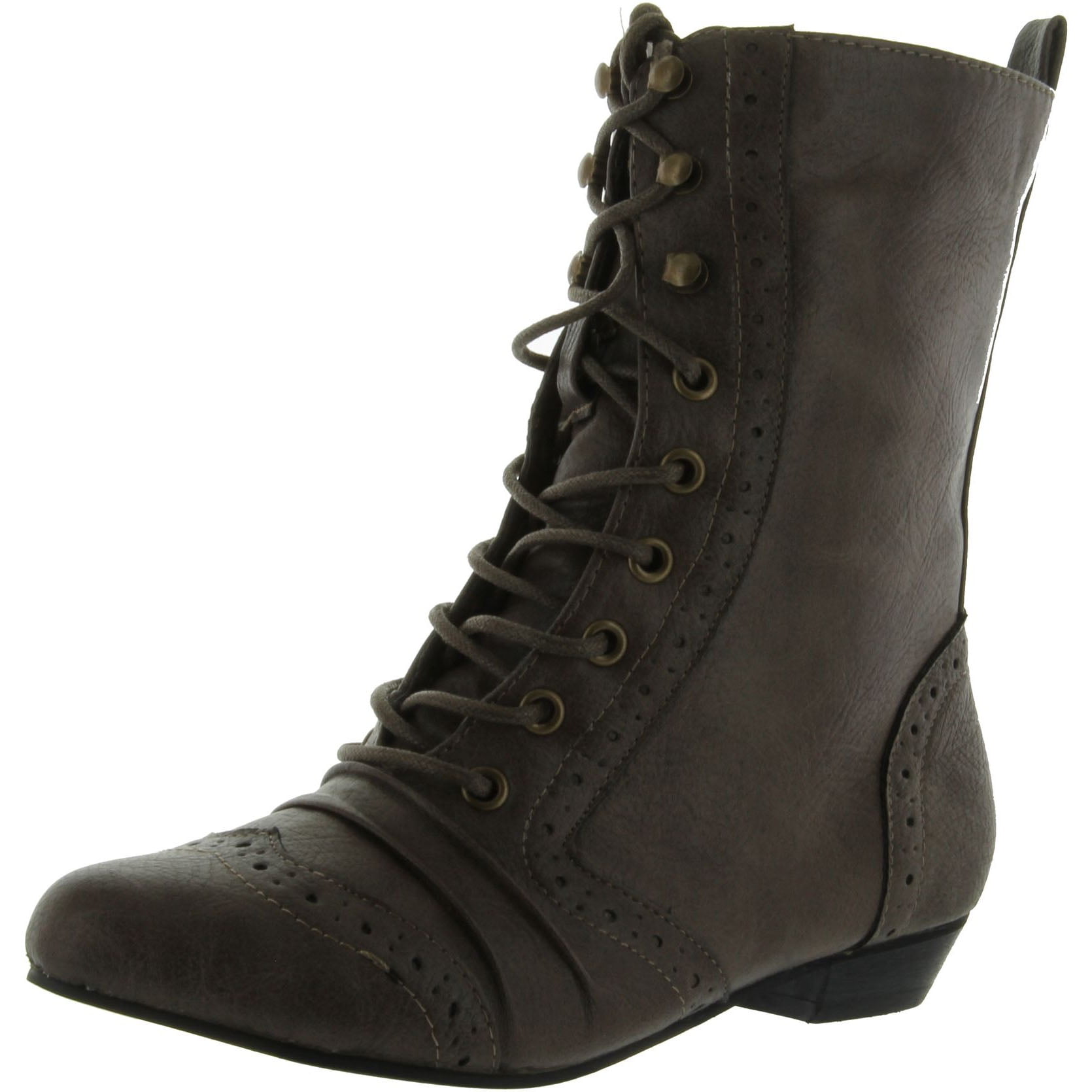 calf combat boots