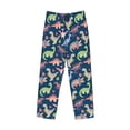 thumbnail image 4 of Goofa Dinosaur Printed Soft Pajama Pants for Men, Wide Leg Comfy Casual Lounge Yoga Pants-Medium, 4 of 9