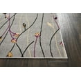 thumbnail image 4 of Nourison Grafix Transitional Botanical Grey 7'10" x 9'10" Area Rug, (8' x 10'), 4 of 9