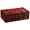 Red, variant on Tibvox Handcraft Sturdy Wood Suitcases Styles Box Convenient for Home Decoration