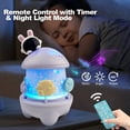 thumbnail image 6 of DOMQGA Night Light Projector for Kids, Projector Light for bedroom,12 Films Remote 360° Night Light Projector,for Gifts Toys,Purple, 6 of 8