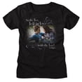 thumbnail image 1 of Twilight Lion In Love With The Lamb Black Women's T-Shirt, 1 of 2
