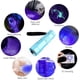 thumbnail image 5 of Linterna de luz violeta Apuakthei de 4 piezas y 12 LED, linterna ultravioleta de luz violeta 395, 5 of 5