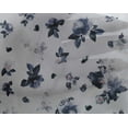 thumbnail image 5 of oneOone Georgette Viscose Light Blue Fabric Florals Sewing Material Print Fabric By The Yard 42 Inch Wide, 5 of 6