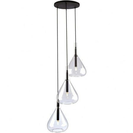 

Artcraft Lighting - Conic - 3 Light Pendant In Contemporary Style-13.78 Inches