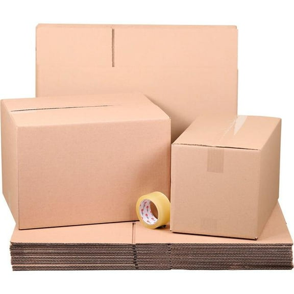 Box Packaging B3203386 Moving Kit Kraft - Brown - Small