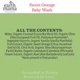 thumbnail image 2 of Sweet Orange Baby Wash by Earth Mama | Pure Castile Foaming Soap for Sensitive Skin, Made With Organic Shea Butter and Calendula, 34-Fluid Ounce (2-Pack), 2 of 2