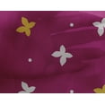 thumbnail image 5 of oneOone Georgette Viscose Fuschia Pink Fabric Floral & Quilting Supplies Print Sewing Fabric By The Yard 42 Inch Wide, 5 of 6