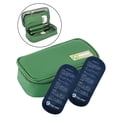 thumbnail image 3 of Estuche de viaje con enfriador de insulina a prueba de agua para medicamentos y suministros para diabéticos paquete frío Verde jinwen enfriador de viaje, 3 of 8