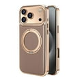 thumbnail image 1 of Case For IPhone 17 Pro Max/17 Pro/17 Air/17, Luxury Leather Case Slim Kickstand Cover Magnetic Wireless Charging Shell, 1 of 7