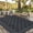 Black Gray, variant on Nanan 10x14 Outdoor Rug,Lightweight Reversible Outdoor Rug, Trellis Pattern with Decorative Diamond Border, Weather Resistant Easy Clean for Yard, Garden, Balcony, Poolside, Picnic, Dark Blue White
