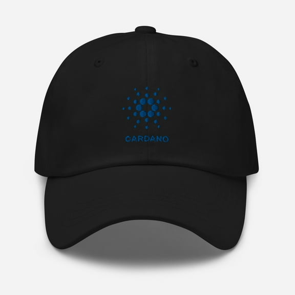 Cardano ADA Hat Cardano Hat Cardano Crypto Hat Cardano Crypto Dad Hat Cardano Baseball Hat Cardano Baseball Cap (Black)