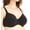 Black, variant on Women's Antigel DCC6189 Antinea Essential Fit 3 Part Full Cup Bra (Black 32F)