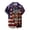 2-Blue, variant on Telankuip Men's American 250th Anniversary Print Summer Shirts 1776-2026 Patriotic Tee Loose Breathable Button down down Casual Top for Independence Day 6-Blue XL