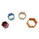 thumbnail image 1 of Bloques de rompecabezas de silicona para apilar y clasificar, juguetes Montessori divertidos para bebés A, 1 of 8