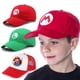 thumbnail image 2 of Gorra de Super Mario Bros, Luigi, Princesa Peach, figuras de juegos de anime para niños, gorra de béisbol, disfraz de Mario, sombrilla, sombrero con letras, regalo para niños, 2 of 5