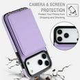 thumbnail image 4 of Compatible with iPhone 17 Pro Max Crossbody Strap & Wrist Strap Wallet Case with Card Holder Women,Phone Case RFID Blocking PU Leather Handbag Shockproof Magnetic Flip Stand Cover,, 4 of 8