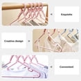thumbnail image 3 of unbranded 5Ud Para Colgar Camisas Y Prendas Con Resistente Y Color Rosa Para Uso Doméstico, 3 of 8
