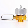 thumbnail image 2 of Camping Stove Adapter Gas Saver Plus Gas Converter Shifter Refill Gas Tank Conversion for Camping Silver Gold, 2 of 4
