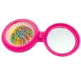 thumbnail image 6 of Small Folding Pocket Hair Brush with Mirror – Compact Detangling, Massage Comb 1 Pack, 6 of 8