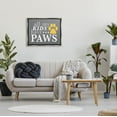 thumbnail image 2 of Stupell Industries My Kids Have Paws Pet Phrase Graphic Art Luster Gray Floating Framed Canvas Print Wall Art, Design by K. Kaufman, 2 of 6