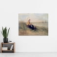 thumbnail image 2 of Jozef Israels Woman On The Shore Painting Extra Large XL Wall Art Poster Print, 2 of 3