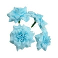 thumbnail image 2 of 50pcs/set Stunning Bouquets With Soft Texture And Realistic Appearance Natural Looking Fiber Wide Application DIY Light Blue 4.5cm 1Set, 2 of 6