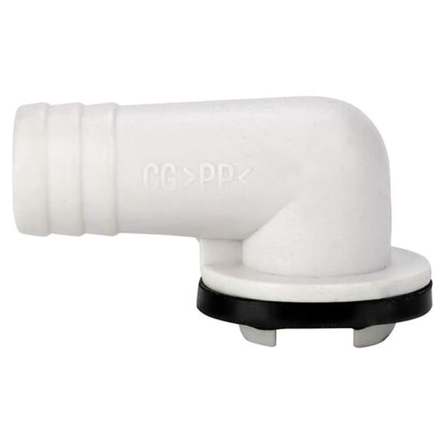 Conector de manguera de drenaje de aire acondicionado - Conector de manguera de drenaje de aire acondicionado en ángulo recto Herramienta de drenaje de aire acondicionado-19 mm