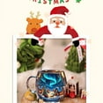 thumbnail image 6 of ACDANC Christmas Mugs Christmas Cheer Mug Clear Coffee Mug Hand Painted Winter Scenery Glass Mugs Personalized Coffee Mugs Perfect for Christmas Decor Cute Coffee Mugs Glass Coffee Mugs(3.9 In), 6 of 7