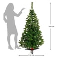 thumbnail image 3 of Árbol de Navidad Naviplastic Boston color Verde de 160 cm, 3 of 3