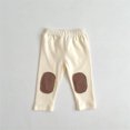 thumbnail image 2 of Generic Baby Organic Cotton Baby Kneepad Design Unisex Baby Pants Clothes Comfortable and Soft（0-6 Months Brown）, 2 of 5