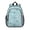 Unicorn and Narwhal, variant on Unicorn and Narwhal Blue Pattern Backpack for School, Cute School Bag with Adjustable Shoulder Straps and Padded Back, 15"x11.42"x5.5"