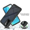 thumbnail image 2 of Allytech for OnePlus Nord N200 5G Case and Cover, Rugged PC Front Cover + Soft Silicone Non-Slip Back Hybrid Shockproof Bumper Clear Case for OnePlus Nord N200 5G 6.49" 2021, Black, 2 of 6