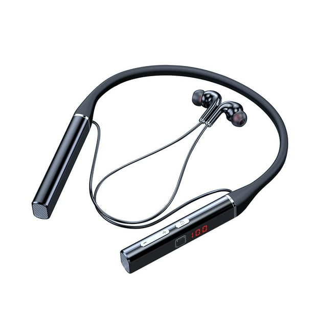 Cateissary Auriculares deportivos Auriculares con pantalla LED