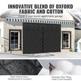 thumbnail image 3 of Puerta mosquitera de garaje VEVOR de 10 x 8 pies con kit de aislamiento impermeable, 3 of 9